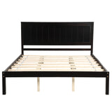 Queen Size Platform Bed Frame with Headboard