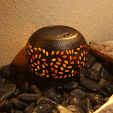 Solar Table Lights Outdoor Waterproof - Dancing Flickering Flame Lamp