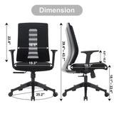 Office Chair Ergonomic Desk Chair Task Chair with Mesh Backrest