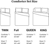 Full Size Comforter 3 Piece All Season Bedding Comforter Full Size