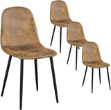 Dining Chairs Set of 4, Modern Mid-Century Style Dining Room Side Chairs