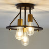 Industrial Semi Flush Mount Ceiling Light Fixture 3