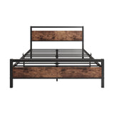 Full Size Bed Frame with Headboard