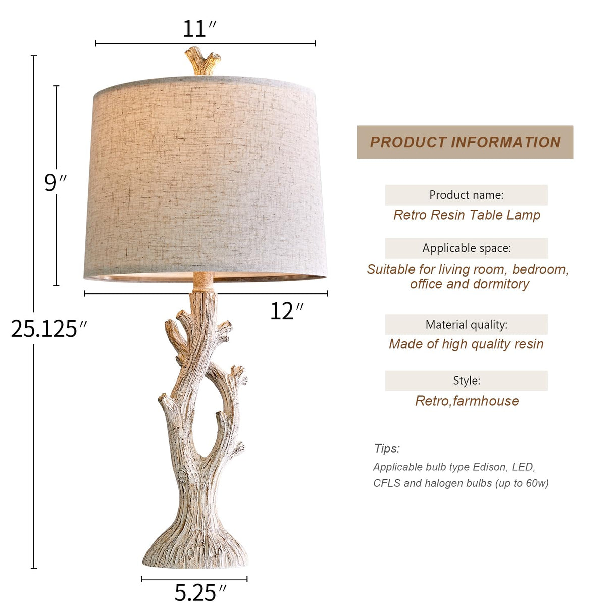 Lamp Set of 2 for Living Room