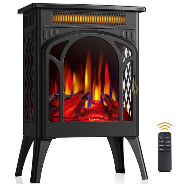 Electric Fireplace Stove  1500W 3s Fast Heating