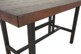 Kavara Modern Industrial Counter Height Dining Room Table