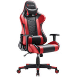 Ergonomic Gaming Chair Racing Style Adjustable Height High Back PC Computer Chair with Headrest and Lumbar Support