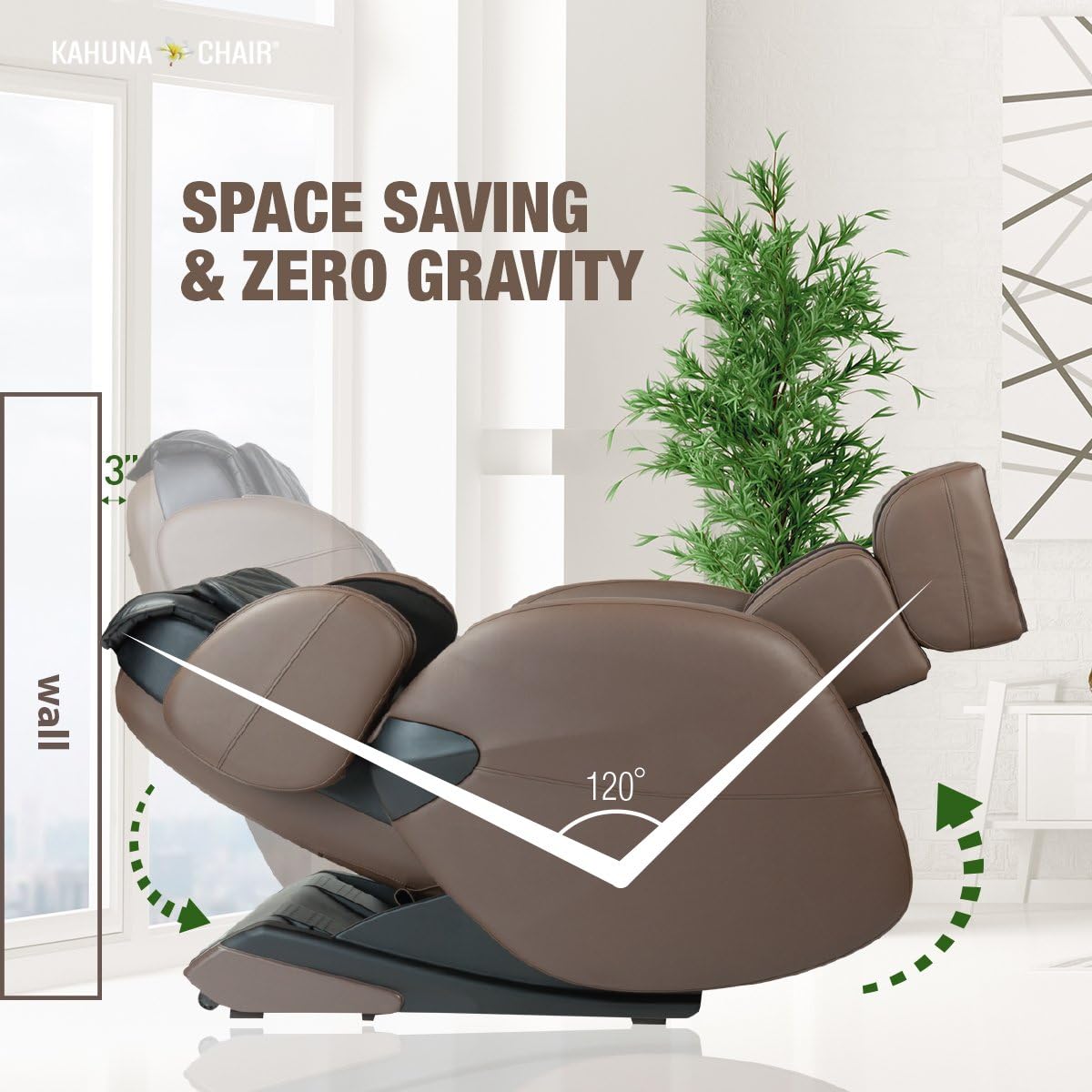 LM Luxury Massage Chair LM-6800 – Classic SL-Track Zero-Gravity Space-Saving