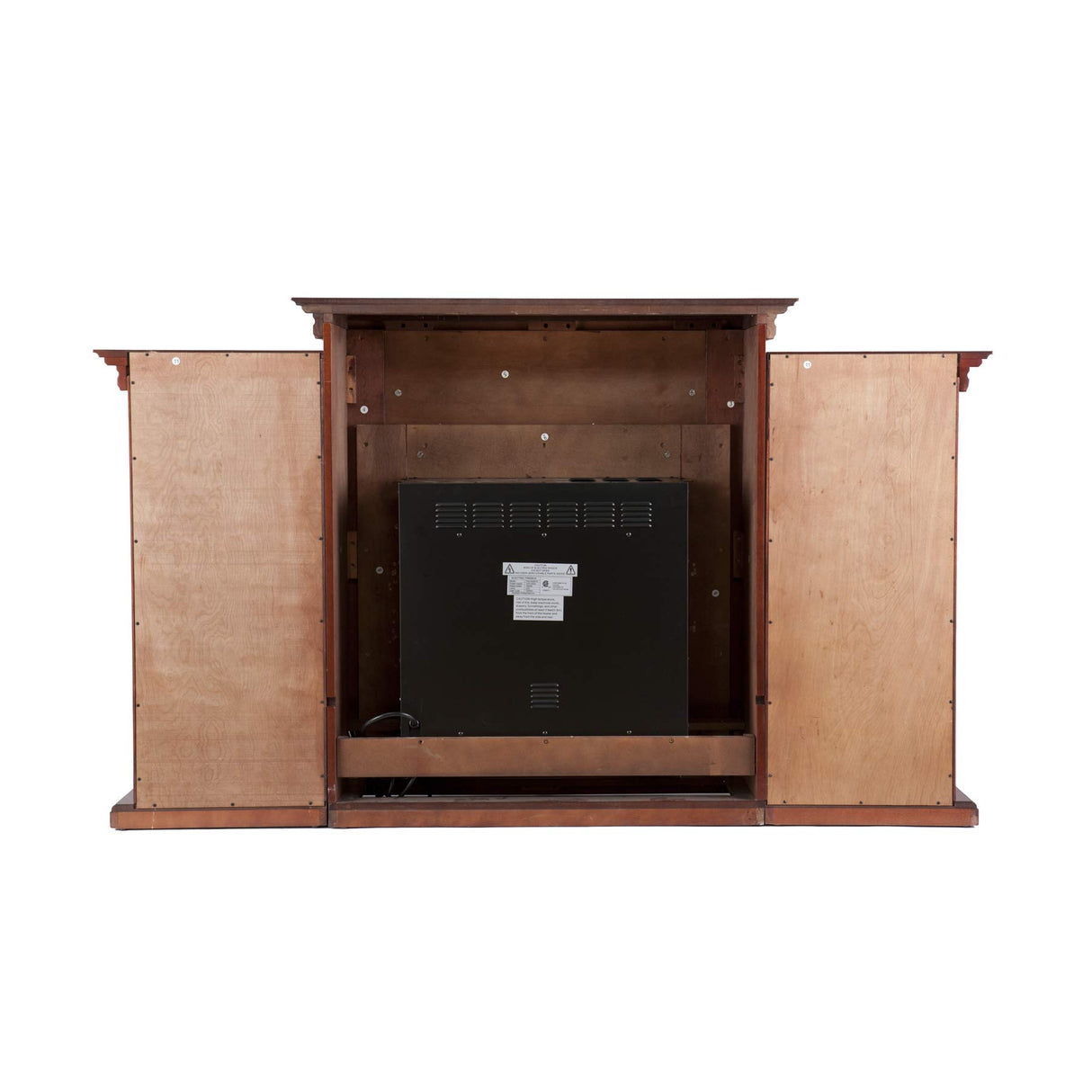 Tennyson Electric Bookcases Fireplace