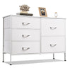 Dresser for Bedroom with 5 Drawers, Wide Bedroom Dresser with Drawer Organizers