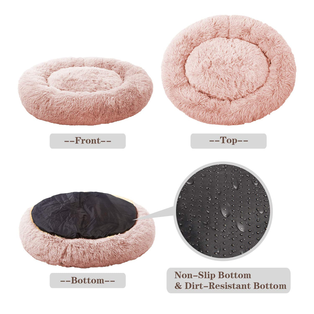 Calming Dog Bed (L/XL/XXL/XXXL) for Medium and Large Dogs Comfortable Pet Bed