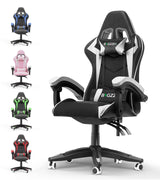 Gaming Chair Office Chair, Reclining High Back PU Leather