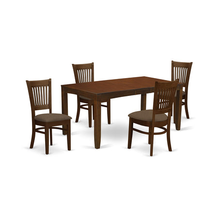 Lynfield 5 Piece Kitchen Set for 4 Includes a Rectangle Dining Room Table