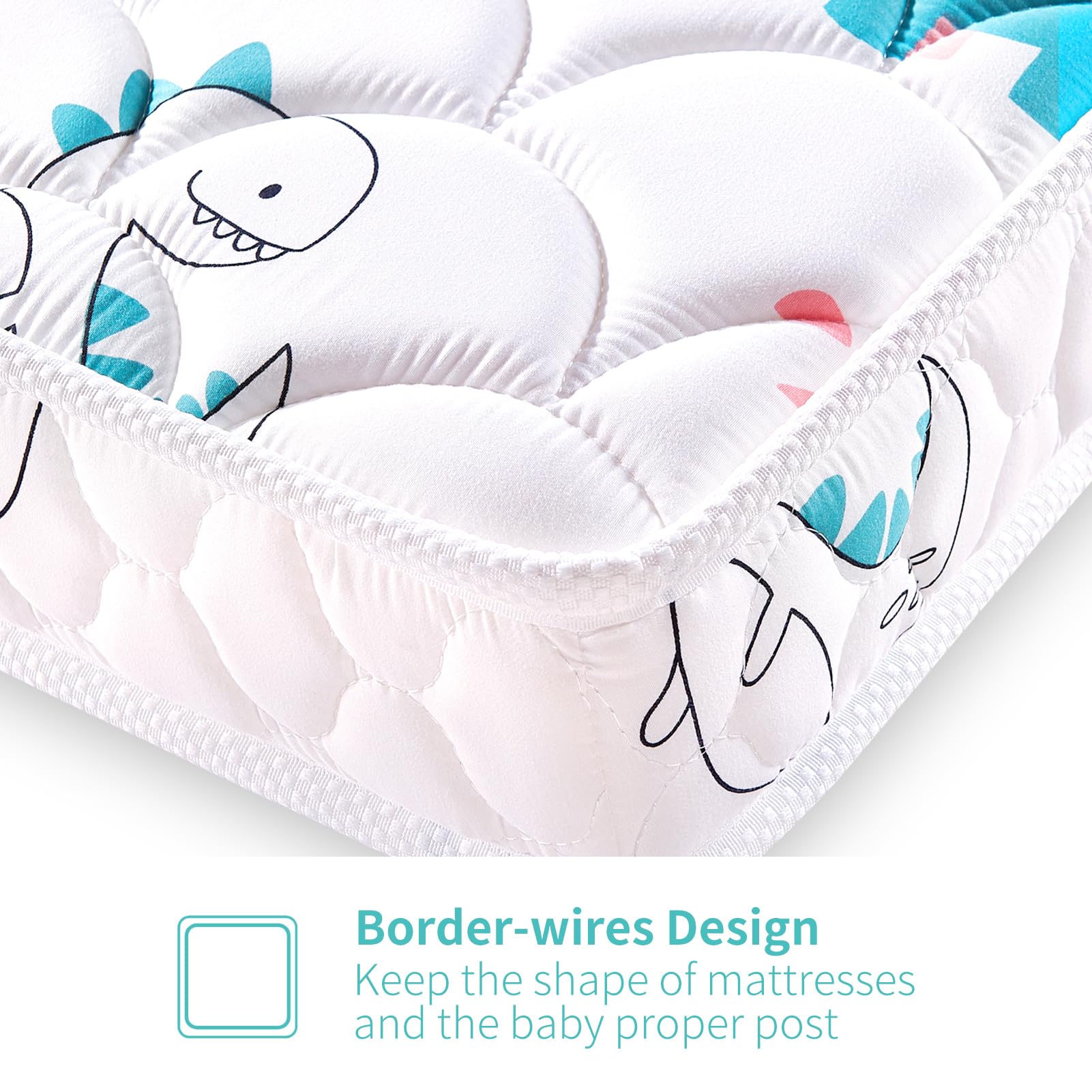 Premium Foam Crib Mattress and Toddler Mattress