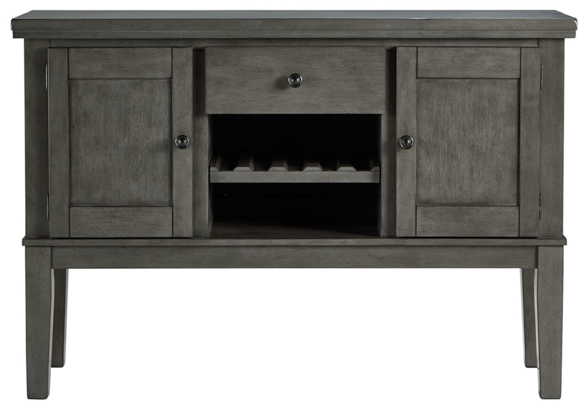 Hallanden Dining Room Server with Wine Rack