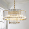 21032 Drum Chandelier Light Fixture