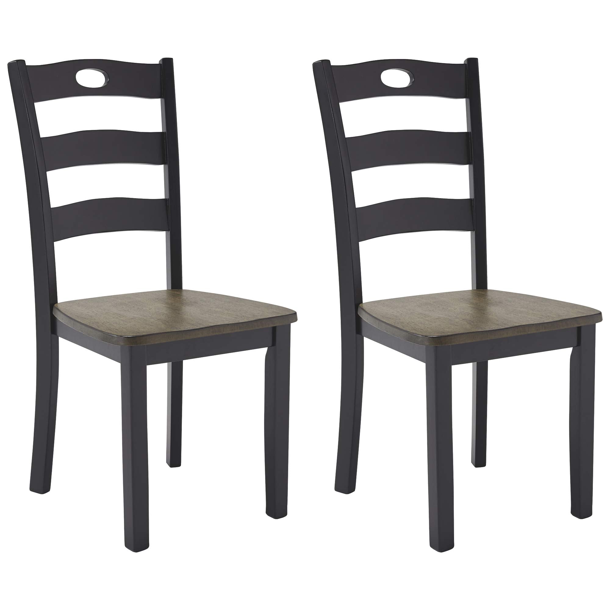 Froshburg Rustic Farmhouse Ladderback Dining Chair
