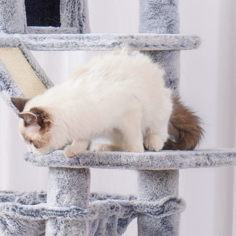 Cat Tree, 73 inches Tall Cat Tower for Large Cats 20 lbs Heavy Duty for Indoor Cats,Big