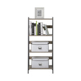 Soho Modern Home Office Desk & 4-Shelf Bookcase