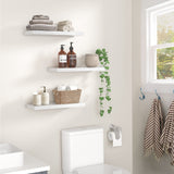 Floating Shelves, Wall Shelves for Bathroom/Living Room/Bedroom/Kitchen Decor