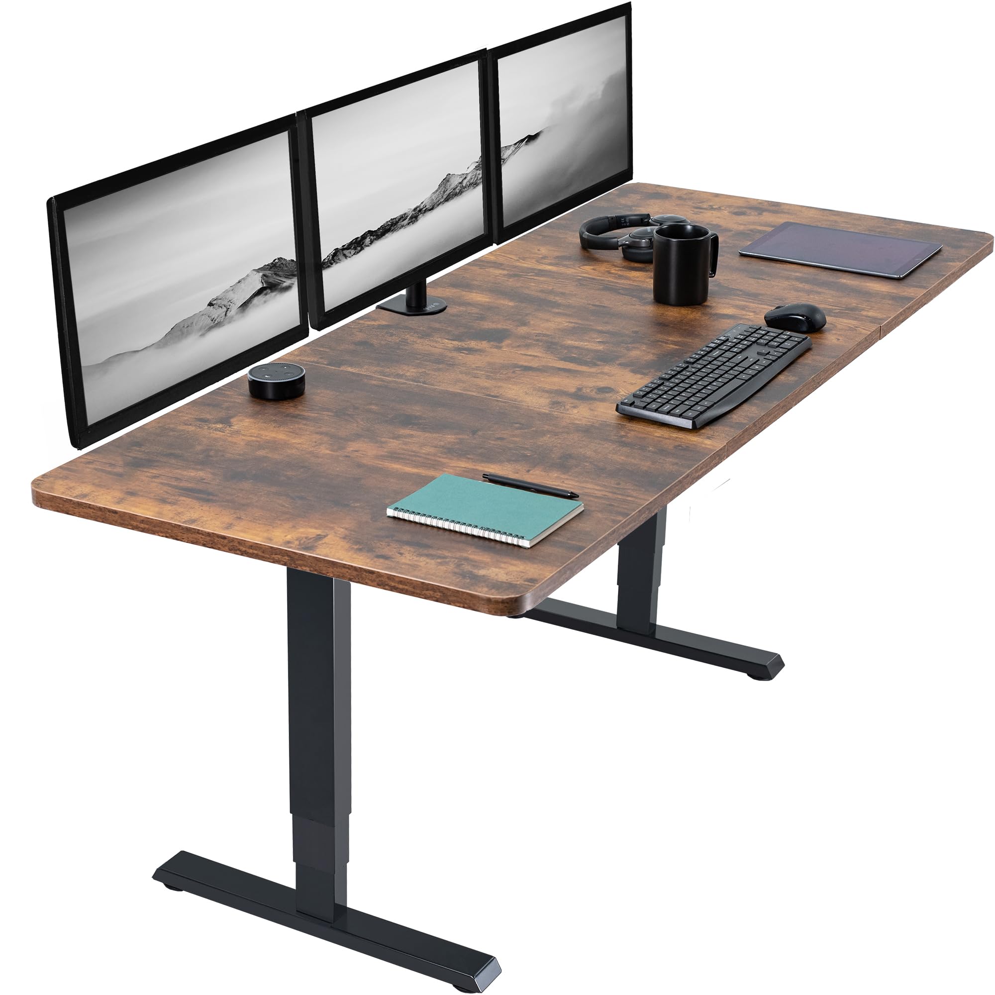 Electric Height Adjustable 71 x 30 inch Memory Stand Up Desk