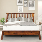 Acacia Kaylin Wooden Bed Frame with Headboard