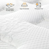 Queen Size Mattress, 10 Inch Innerspring Multilayer Hybrid Queen Mattress