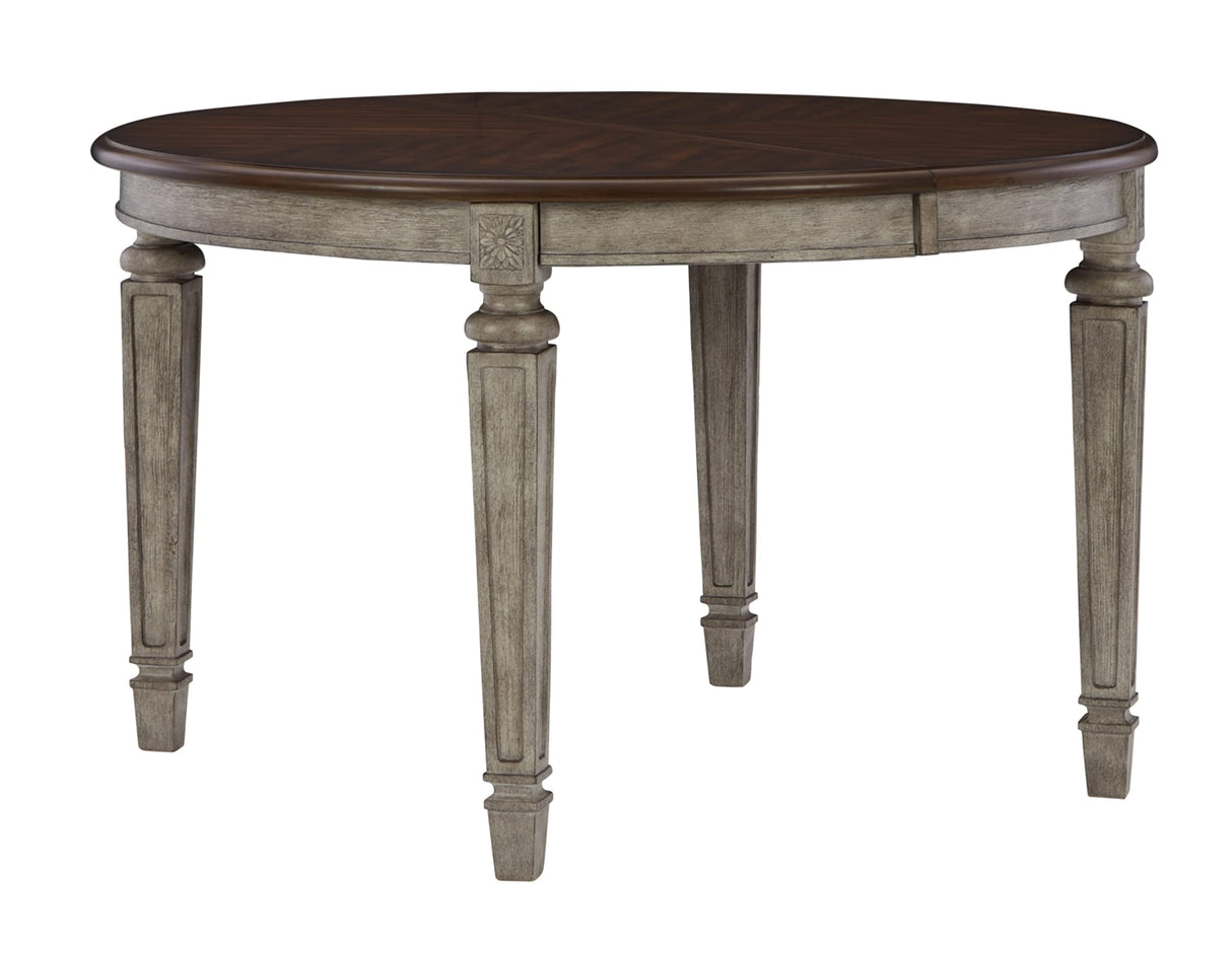 Londenbay Classic Farmhouse Oval Dining Room Extension Table