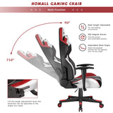 Gaming Chair Racing Style High-Back PU Leather Office Chair Computer Desk Chair Executive and Ergonomic Swivel Chair