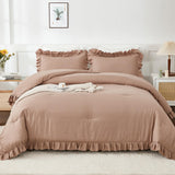 Taupe Full Size Comforter Set