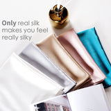 22 Momme Silk Pillowcase for Hair and Skin, Grade 6A Organic  Silk Pillowcase