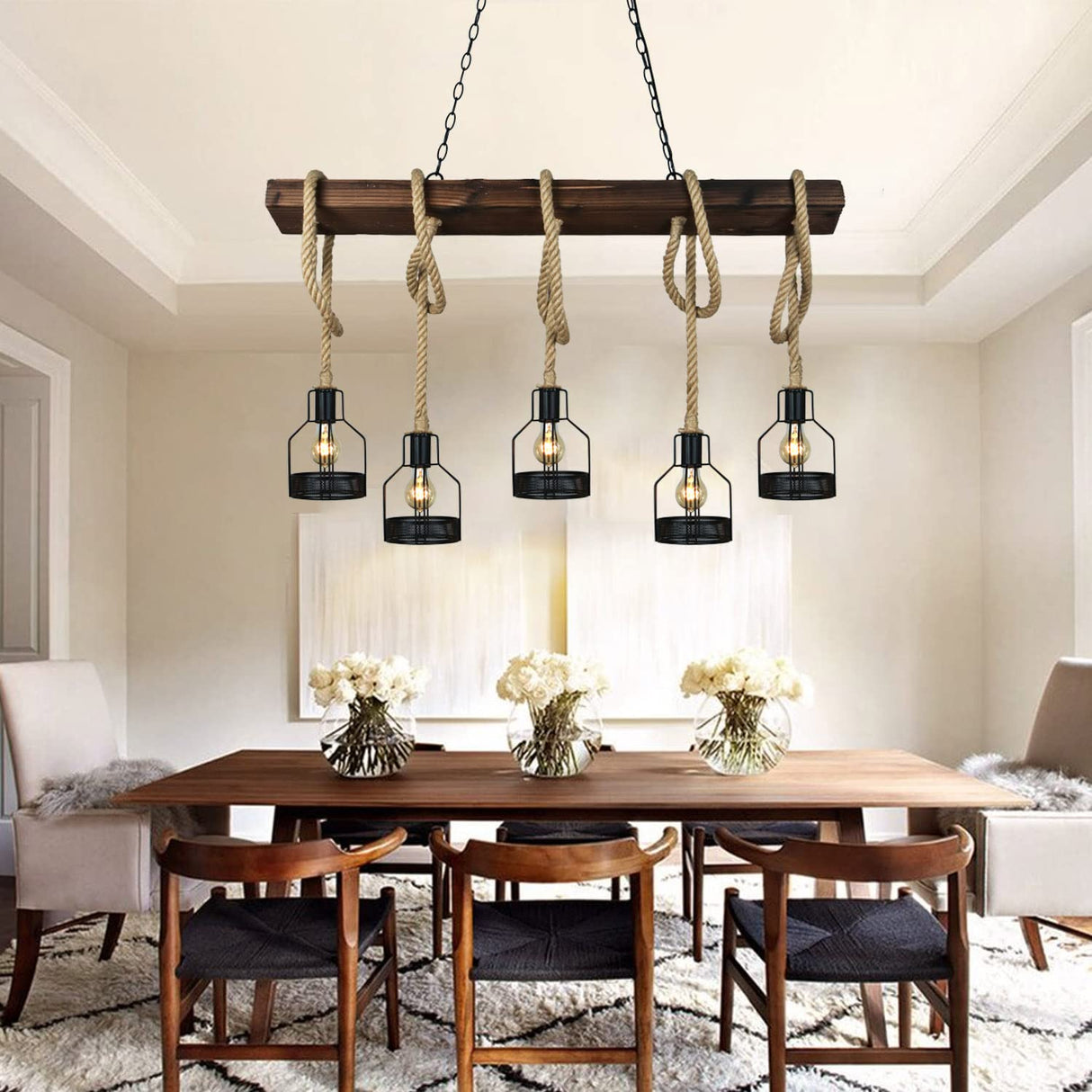 Farmhouse Pendant Lights Kitchen Island, Kitchen Light Fixtures