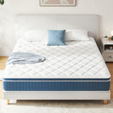 Full Mattress, 10 Inch Hybrid Mattress with Gel Memory Foam