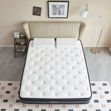 Full Size Mattress, 12 Inch Memory Foam Hybrid Mattress Full