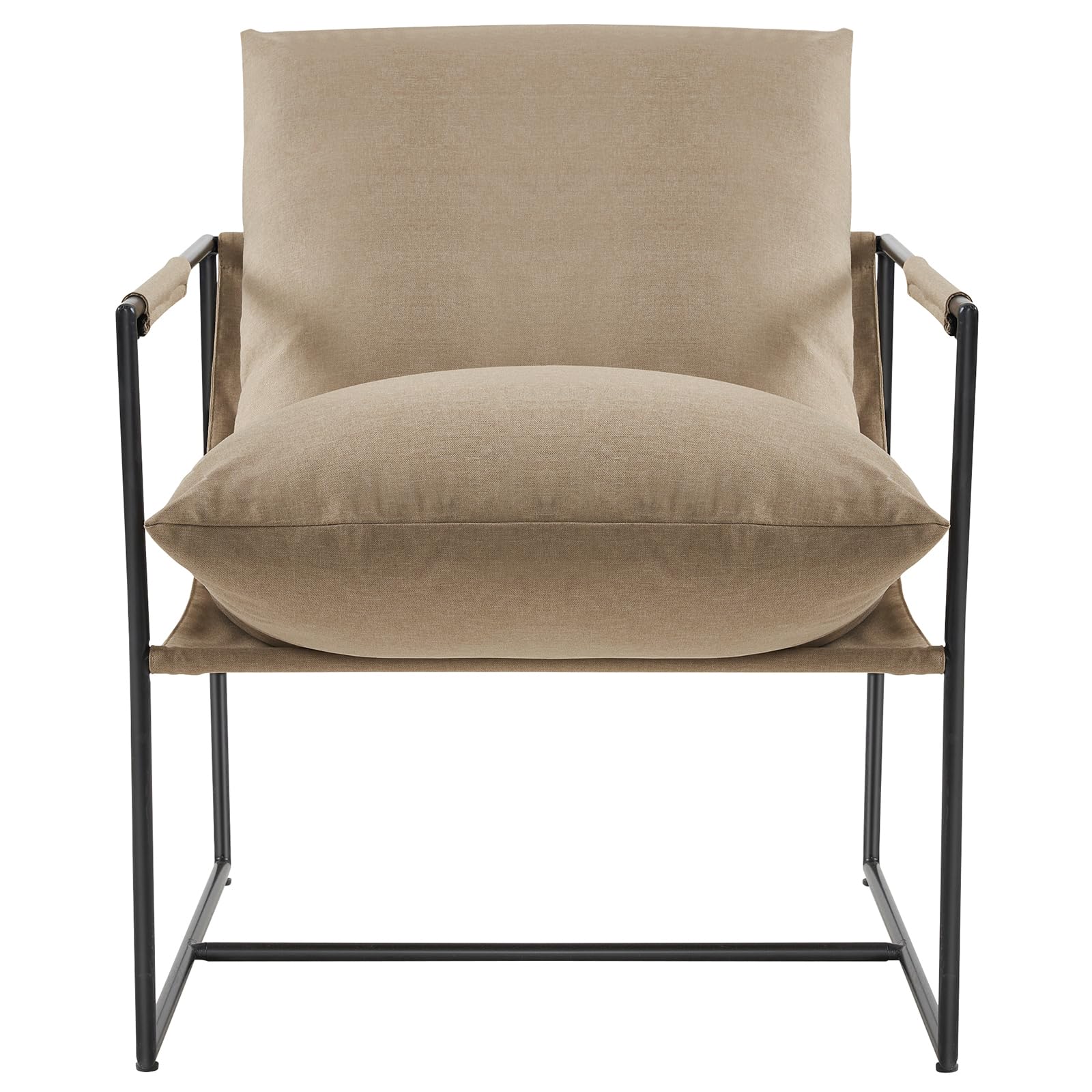 Basic Accent Sling Chair Modern Armchair for Living Room Bedroom Reading