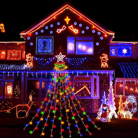 Outdoor Christmas Decorations 12.6ft 350LED