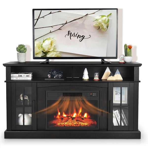 58 Inch Electric Fireplace TV Stand for TVs up to 65 Inch