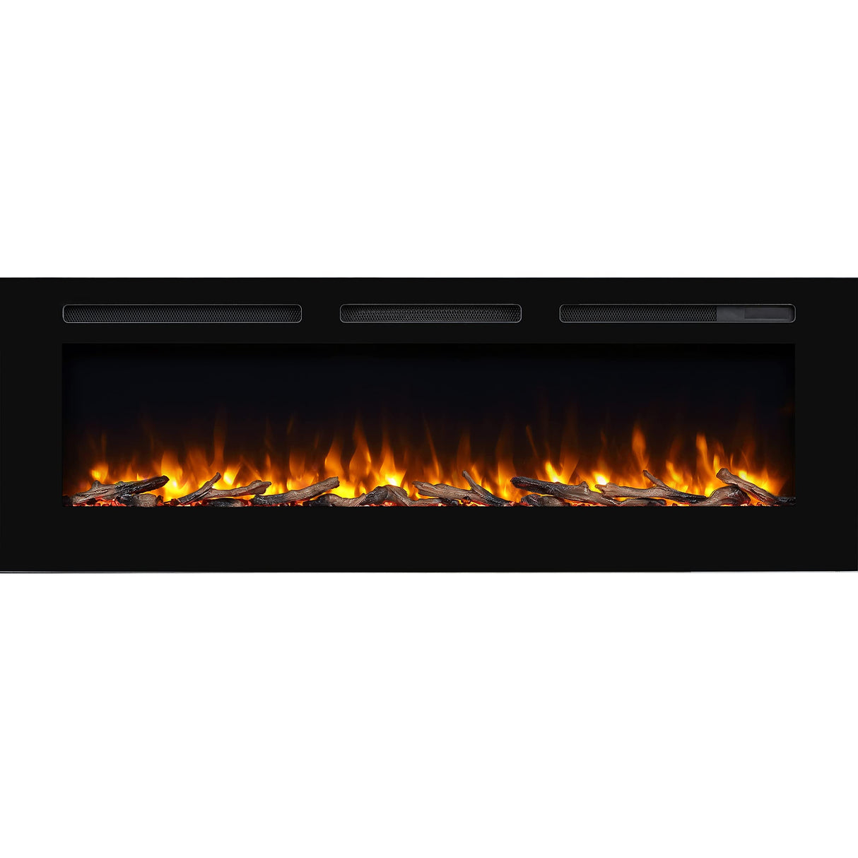 Alice 60 Inches Recessed Electric Fireplace