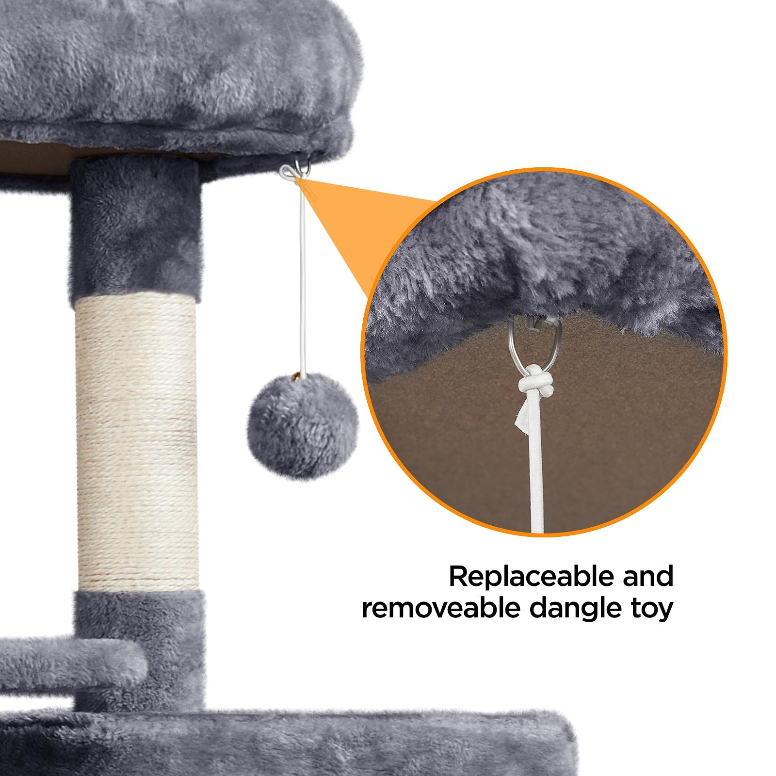 Cat Tree Cat Tower 63 Inches Multi Level Cat