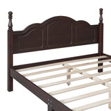 Queen Platform Bed with Headboard