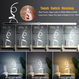 20W 3 Colors Dimmable LED Table Lamp 21.4 Inch