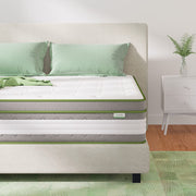 Queen Mattress, 12 Inch Hybrid Pillow Top Queen Size Mattress