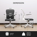 Office Chair - Ergonomic Office Chair with Lumbar Support