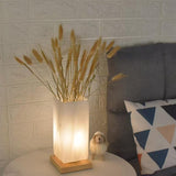 Vase Table Lamp Rechargeable Touch Lamp Dimmable Flower