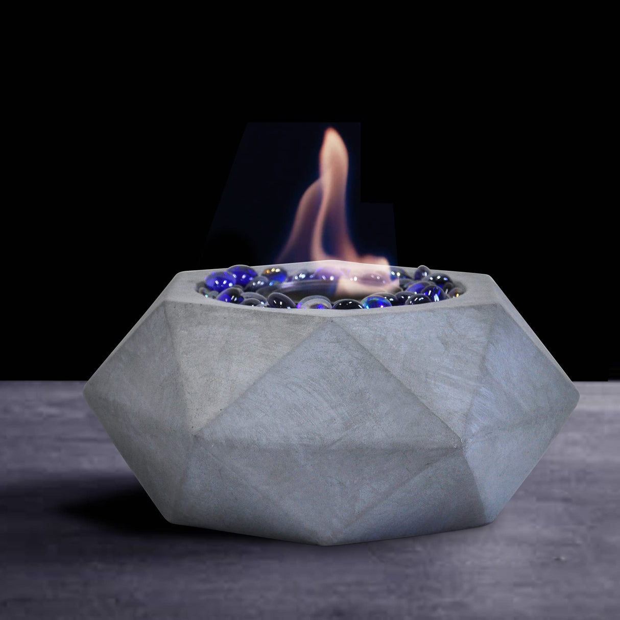 Greyhoo Tabletop Fire Pit Alcohol Fireplace for Indoor Outdoor