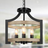 3-Light Farmhouse Chandelier