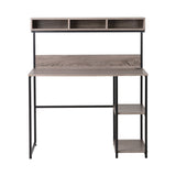 Daylicrew Urban Industrial 42" Home Office Desk & Hutch