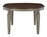 Londenbay Classic Farmhouse Oval Dining Room Extension Table