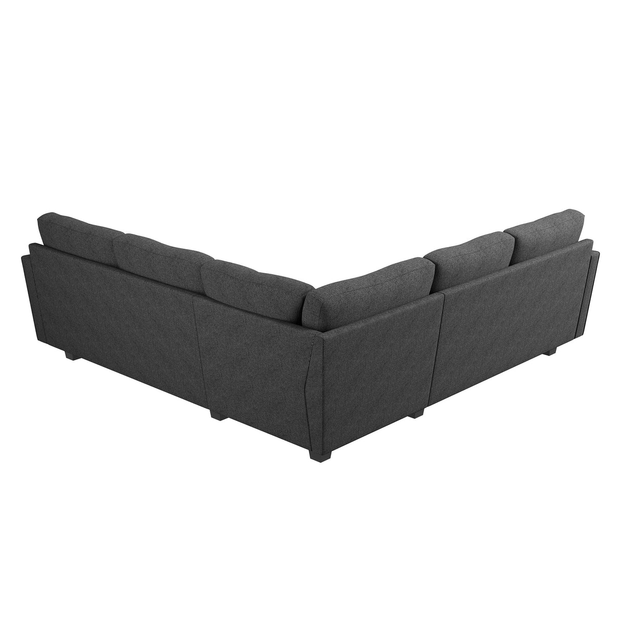 Convertible Sectional Sofa, L Shaped Couch, Reversible 4 Seat Corner Sofa