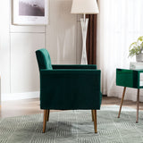 Modern Velvet Accent Chair, Living Room, Bedroom Leisure Single Sofa Chair